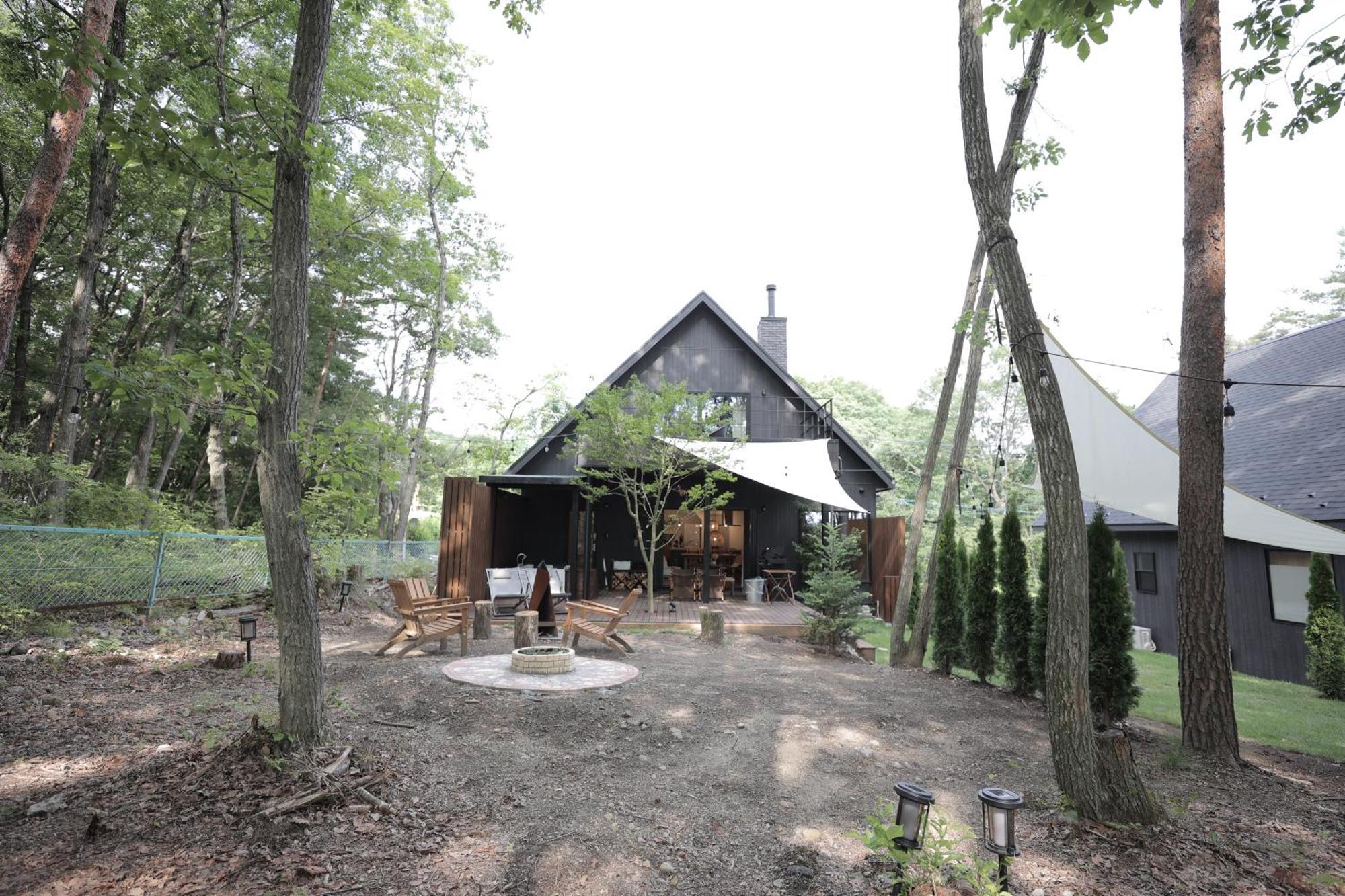 Sauna Forest Cabin 軽井沢 御代田　Mori-Asobi Oiwake Eksteriør billede