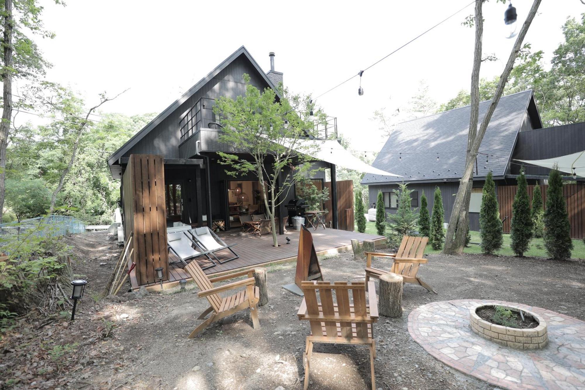 Sauna Forest Cabin 軽井沢 御代田　Mori-Asobi Oiwake Eksteriør billede