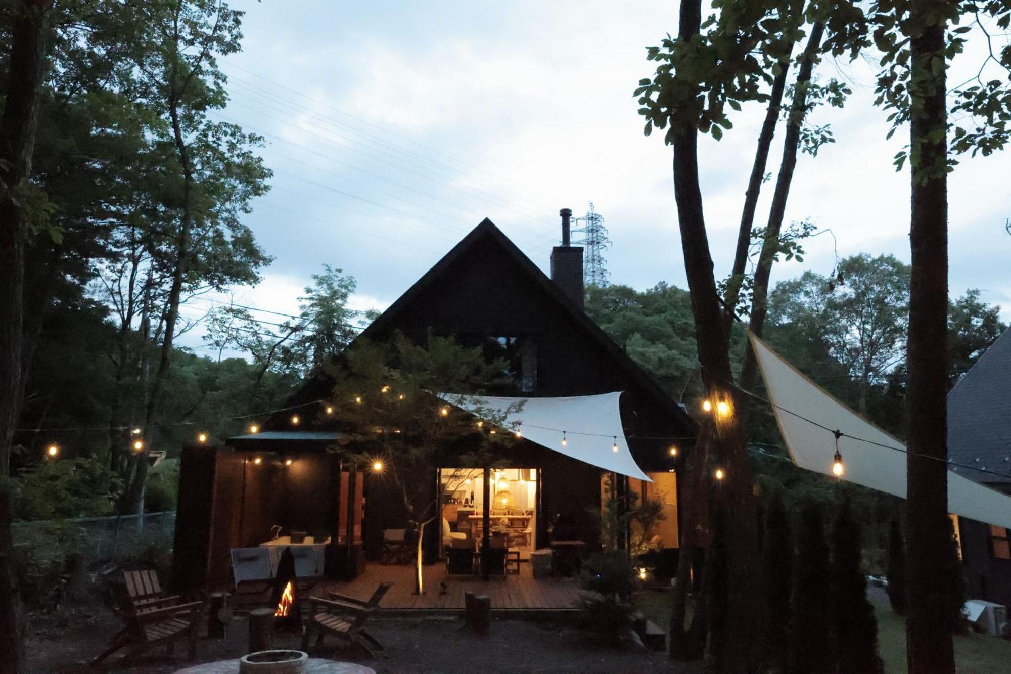 Sauna Forest Cabin 軽井沢 御代田　Mori-Asobi Oiwake Eksteriør billede