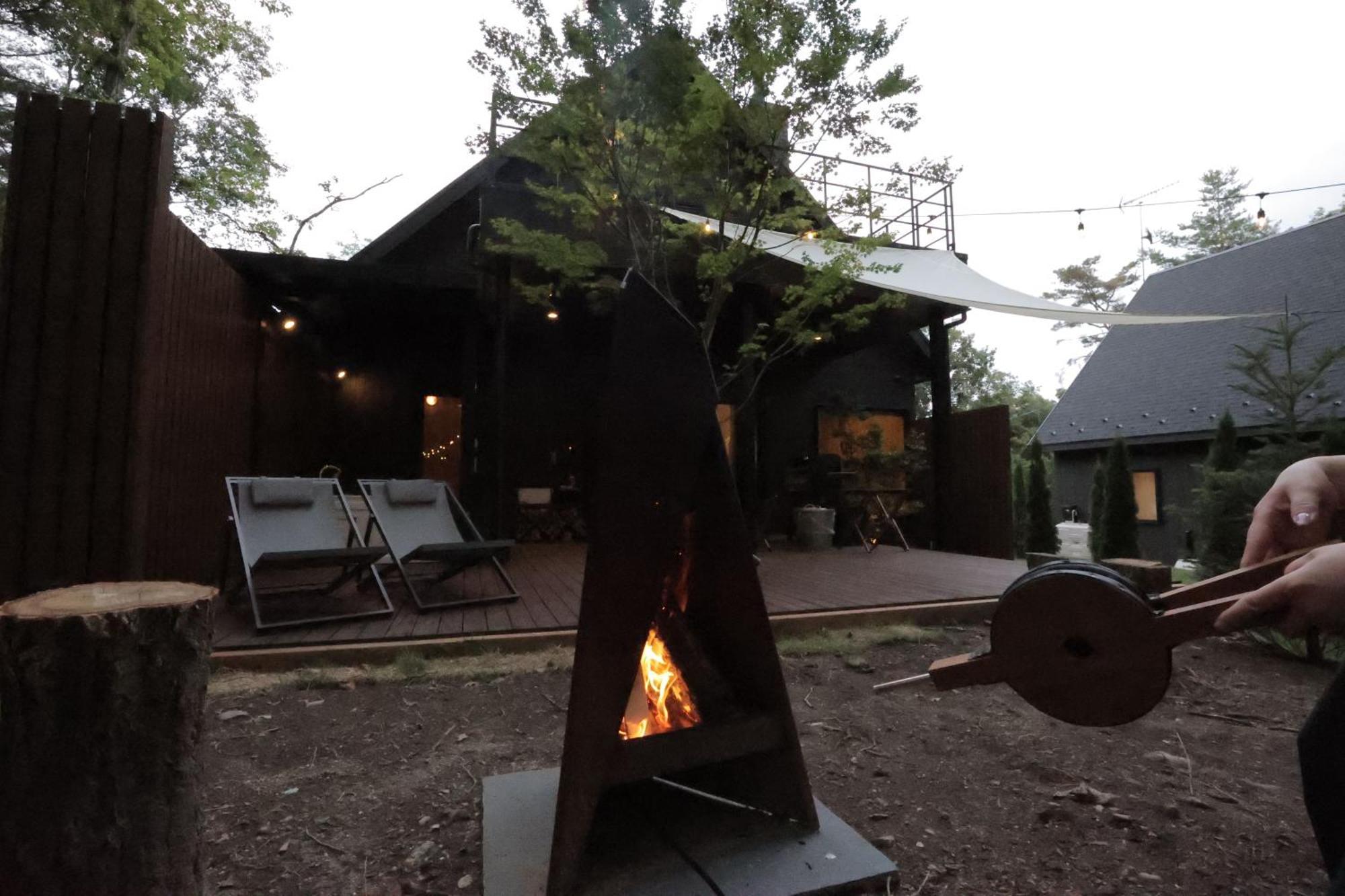 Sauna Forest Cabin 軽井沢 御代田　Mori-Asobi Oiwake Eksteriør billede