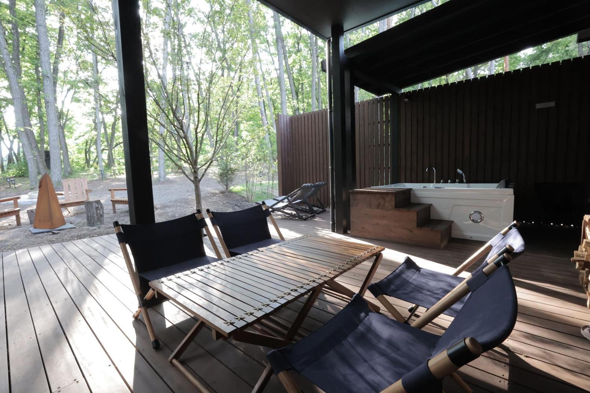 Sauna Forest Cabin 軽井沢 御代田　Mori-Asobi Oiwake Eksteriør billede