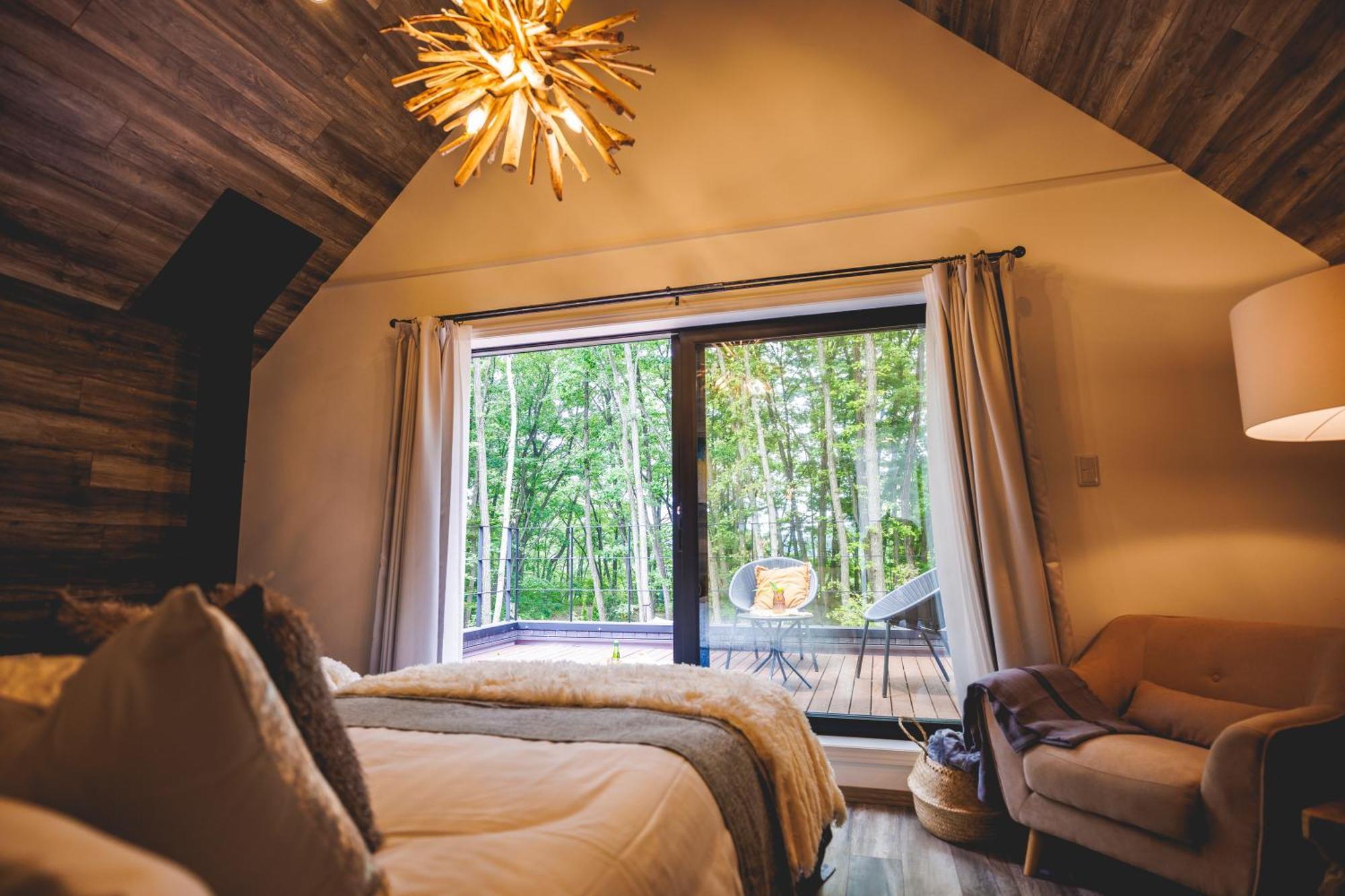 Sauna Forest Cabin 軽井沢 御代田　Mori-Asobi Oiwake Eksteriør billede