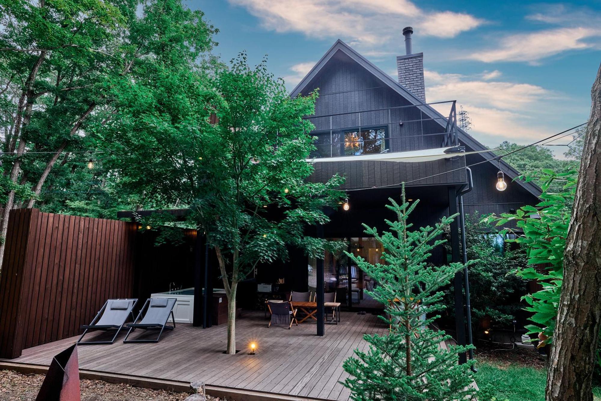 Sauna Forest Cabin 軽井沢 御代田　Mori-Asobi Oiwake Eksteriør billede