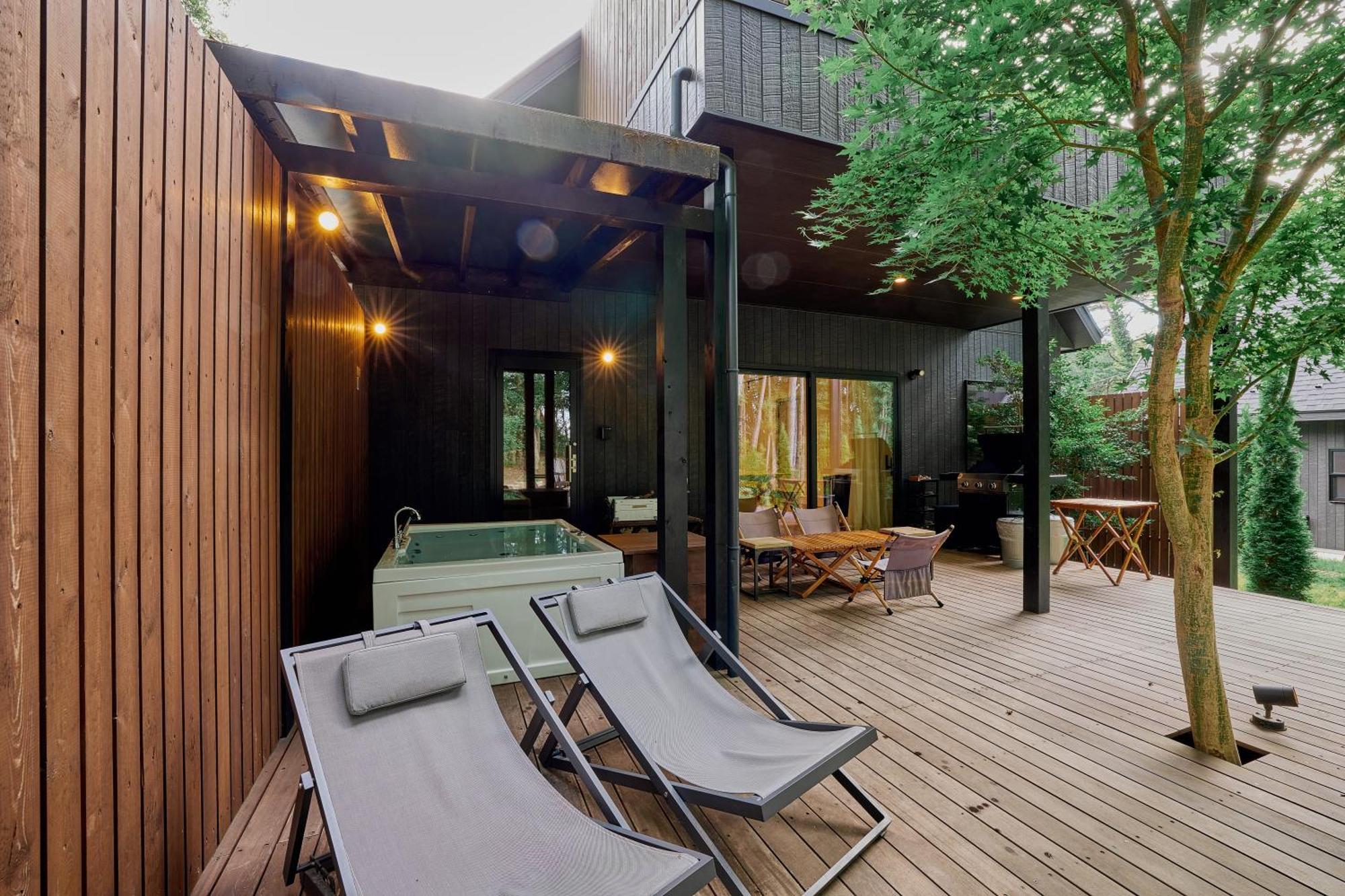 Sauna Forest Cabin 軽井沢 御代田　Mori-Asobi Oiwake Eksteriør billede
