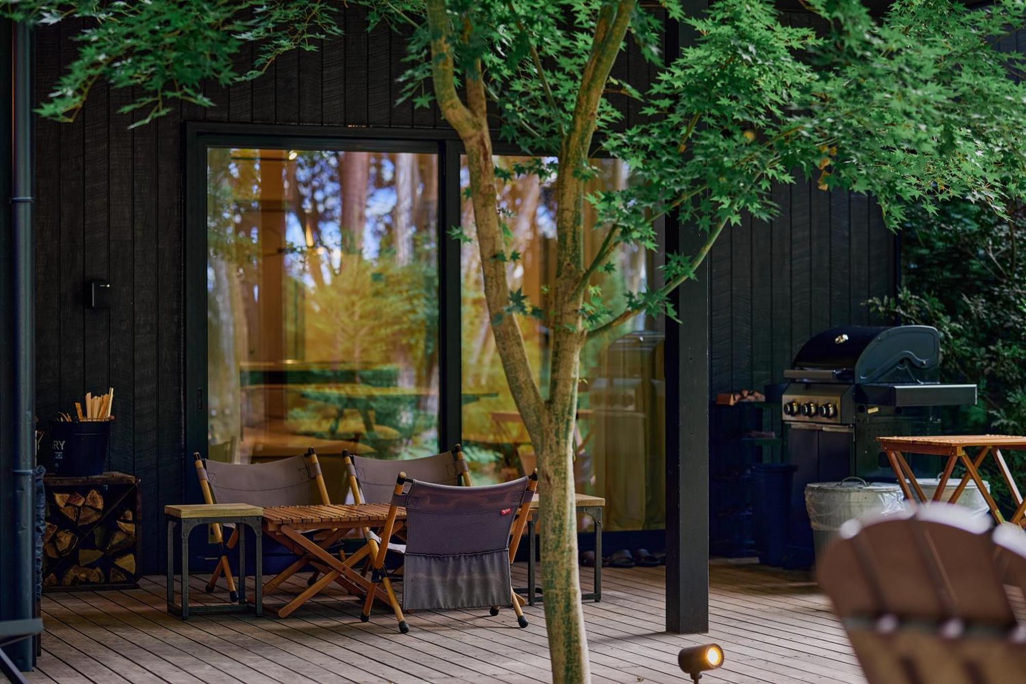Sauna Forest Cabin 軽井沢 御代田　Mori-Asobi Oiwake Eksteriør billede